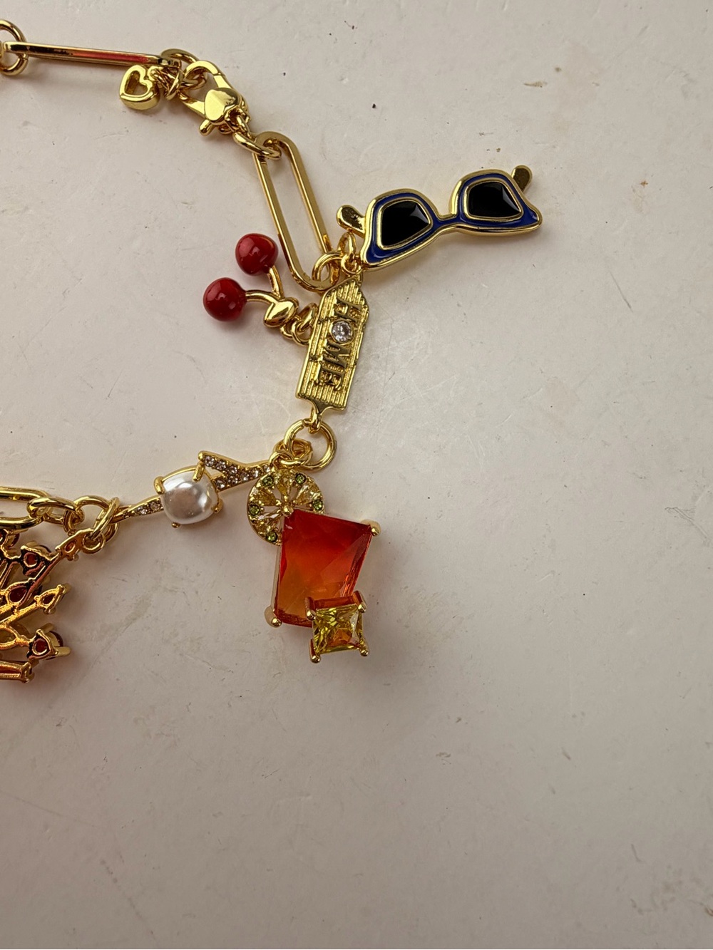 NWOT Kate Spade Gold Sweet
Treasures Charm Bracelet - Picture 15 of 16